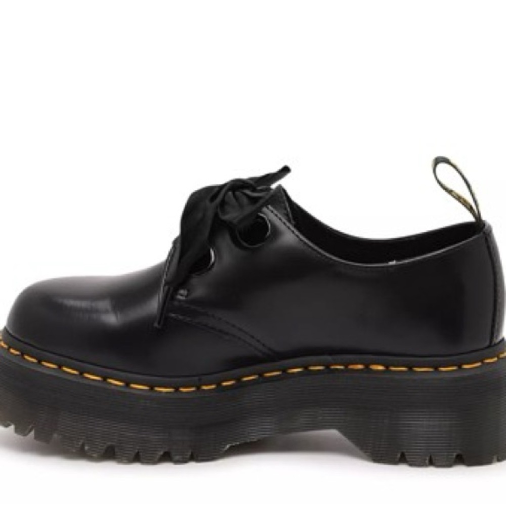 Dr. Martens Black Platform Shoes